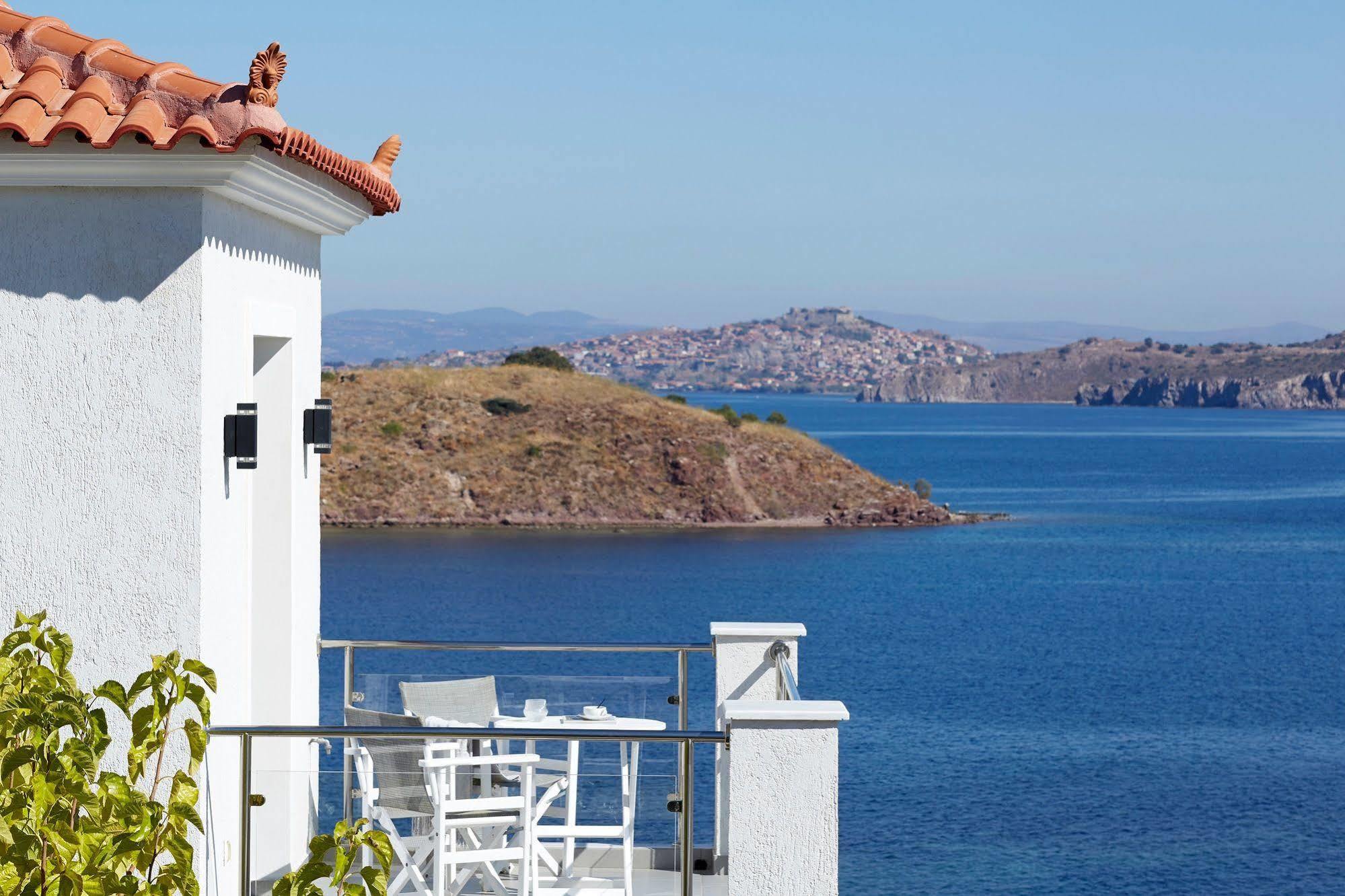 Eleia Seafront Rooms & Villas ペトラ エクステリア 写真